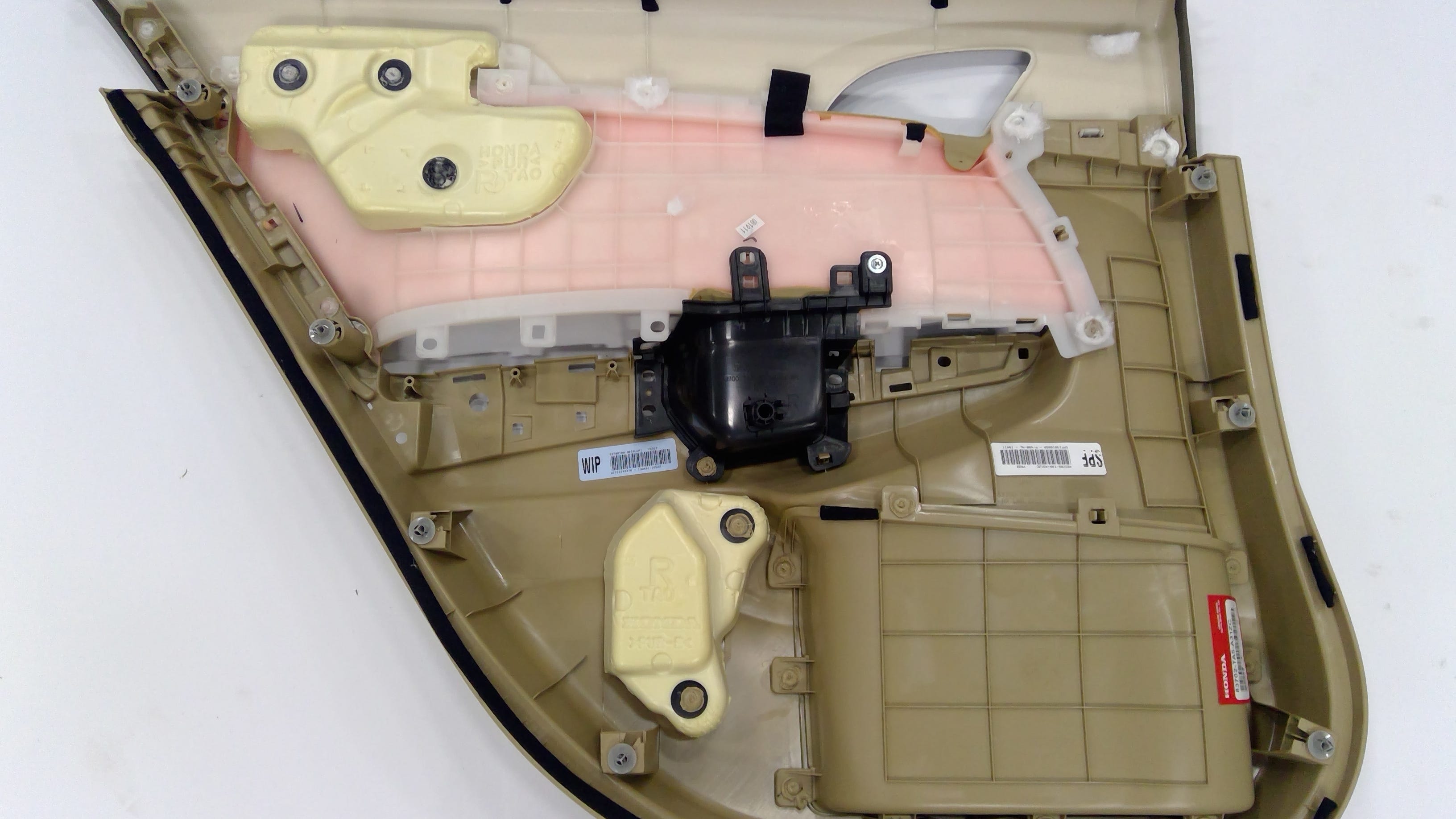 Honda New 2008-2009 Fits Honda Accord Lining, R. RR. Door (Lower) *YR327L* (LEA) (PEARL IVORY), Part # 83702-TA5-A31ZC