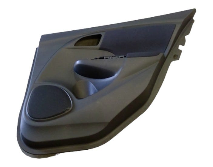 Honda New 2012-2014 Fits Honda Insight Lining, R. RR. Door *NH820L* (NUANCE BLACK), Part # 83730-TM8-A06ZD