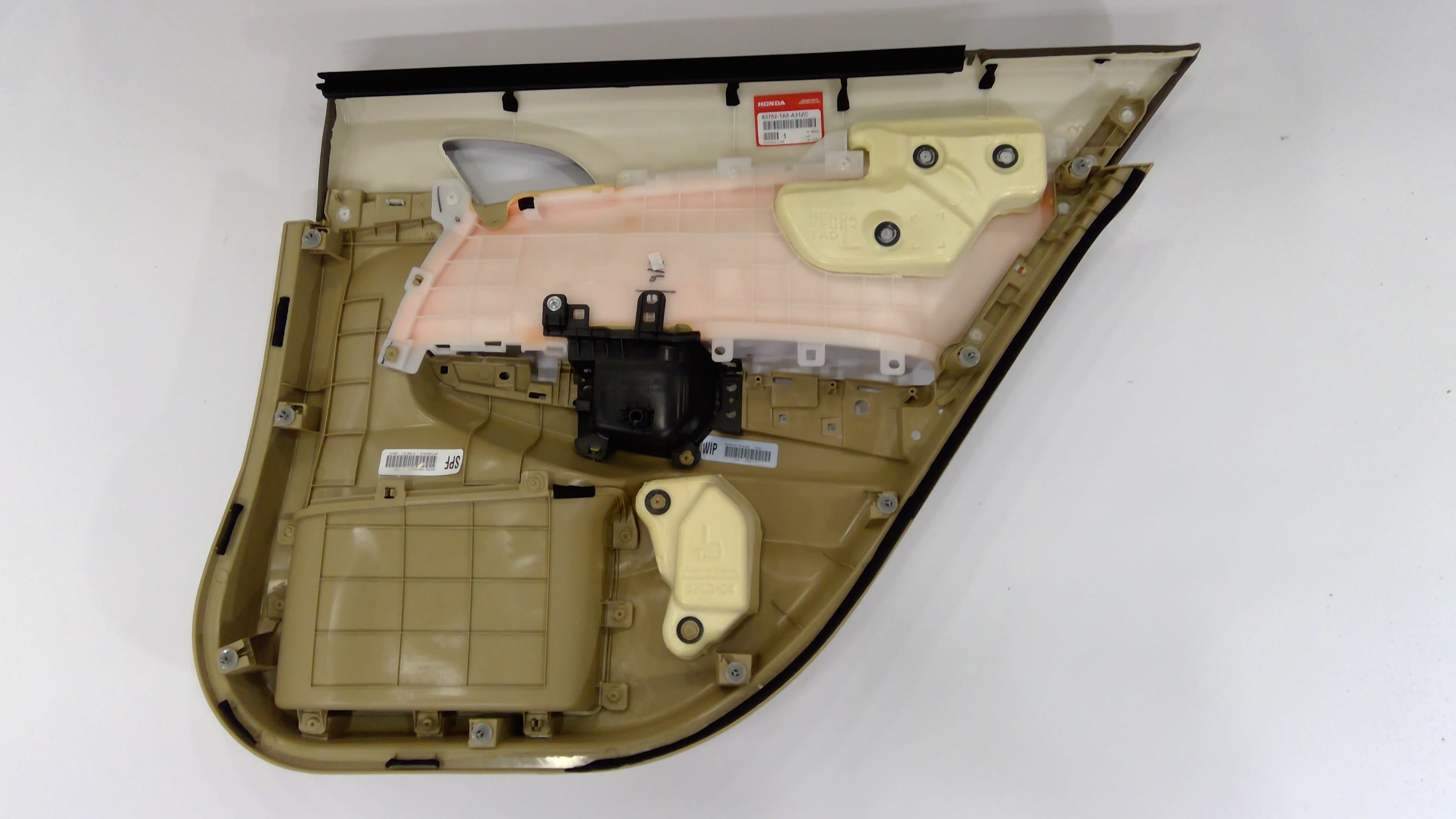 Honda New 2008-2009 Fits Honda Accord Lining, L. RR. Door (Lower) *YR327L* (LEA) (PEARL IVORY), Part # 83752-TA5-A31ZC