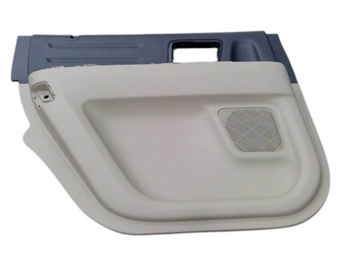 Honda New 2009-2013 Fits Honda Ridgeline Base Assy., L. RR. Door *YR309L* (TU LIGHT BEIGE), Part # 83753-SJC-A13ZF
