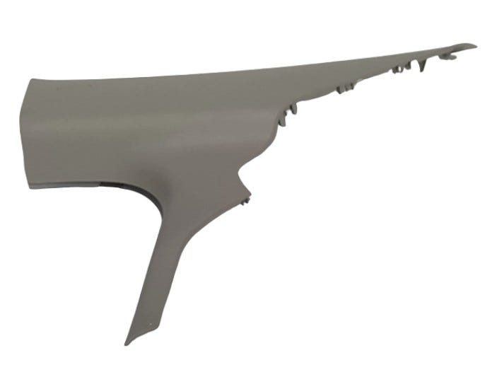 Honda New 2014 Fits Honda Accord Garnish Assy., R. RR. Pillar *NH882L* (PLATINUM GRAY), Part # 84131-T2A-Y01ZC
