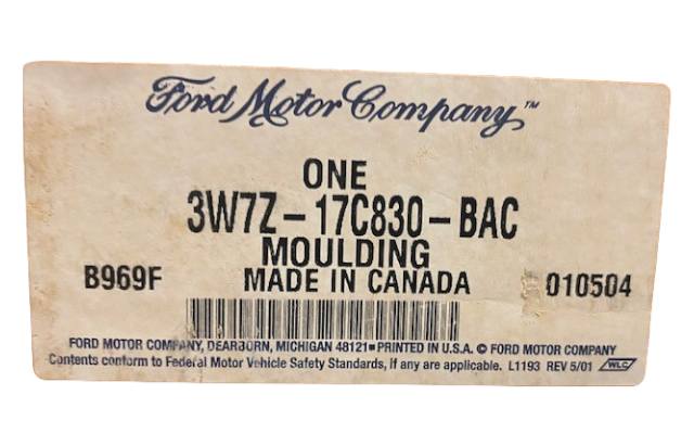 Ford New 2003-2006 Fits Ford Crown Victoria Moulding, Part # 3W7Z17C830BAC