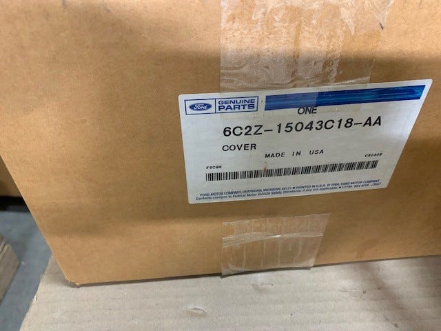 Ford New 2004-2008 Fits Ford E-150 / E-250 / E-350/E-350 Super Duty Cover Base No. 043c18, Part # 6C2Z15043C18AA