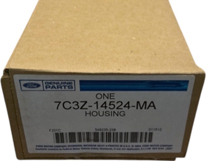 Ford New 2008-2010 Fits Ford F-250 Super Duty / F-350 Super Duty / F-450 Super Duty Housing - Switch Base No. 14524 Position Passenger Side, Part # 7C3Z14524MA