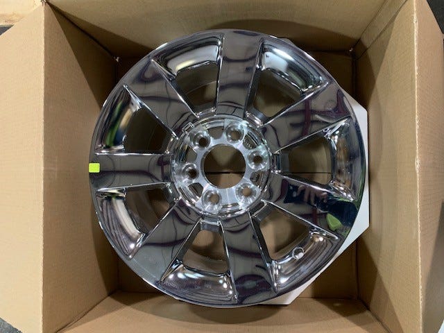 Ford New 2007-2010 Fits Ford / Lincoln Expedition / Navigator Wheel Assy Base No. 1007b, Part # 7L1Z1007C