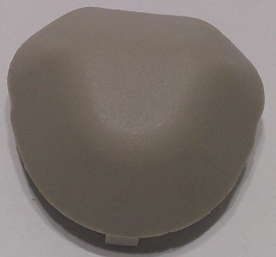 Ford New 2007-2010 Fits Ford / Lincoln Edge / MKX Cover - Seat Belt - Upper Base No., Part # 7T4Z7860262AA