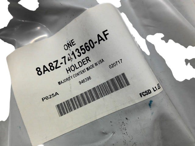 Ford New 2009-2010 Fits Ford Flex Holder - Cup Base No., Part # 8A8Z7413560AF