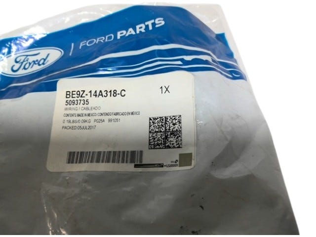 Ford New 2010-2011 Fits Lincoln MKT Wire Assy - Accessory Feed Base No. 14a318c, Part # BE9Z14A318C