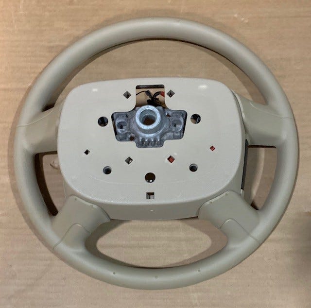 Ford New 2009-2012 Fits Ford / Mercury Escape / Mariner Wheel Assembly - Steering Base No. 3600, Part # BL8Z3600JB