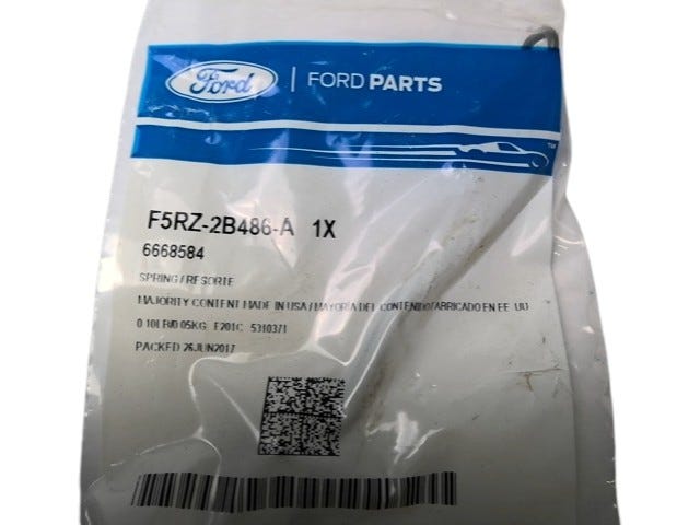 Ford New 1995-2004 Fits Ford / Mercury Contour / Focus / Cougar Spring - Brake Caliper Base No. 2b486 Position Front, Part # F5RZ2B486A