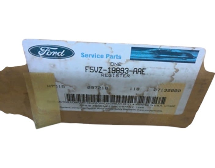 Ford New 1995-1997 Fits Lincoln Town Car Louver Assembly Vent Air, Part # F5VZ19893AAE