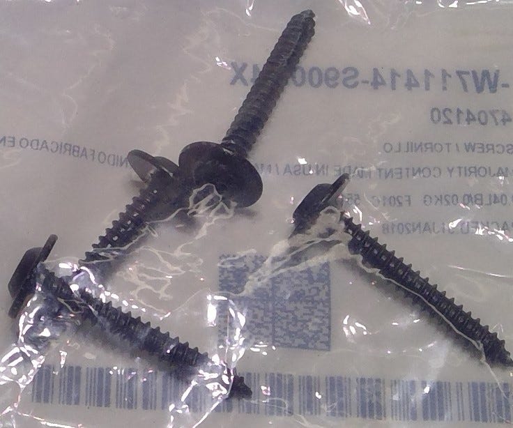 Ford New 2007-2010 Fits Ford Explorer Sport Trac Screw, Part # W711414S900