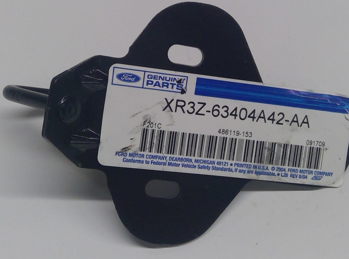Ford New 1999-2004 Fits Ford Mustang Plate - Door Lock Striker Base No. 404a42, Part # XR3Z63404A42AA
