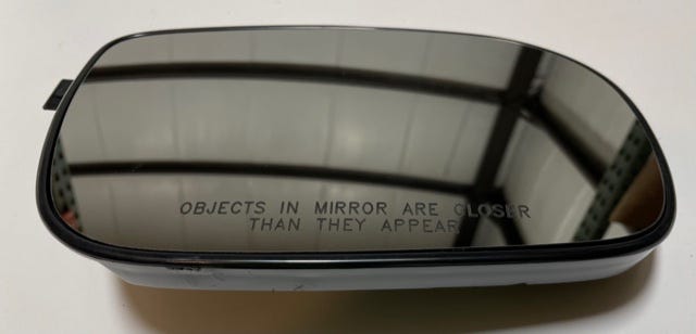 GM New 1997-1998 Fits Chevrolet / Oldsmobile / Pontiac Venture / Silhouette / Trans Sport Outside Rear View Mirror Kit, Part # 10290309