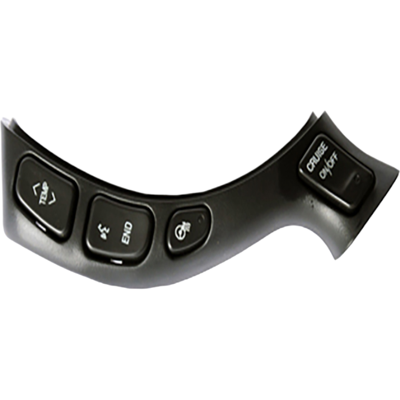 GM New 2004-2005 Fits Cadillac Deville / Seville Switch Assembly, Cruise Control & Mobile Telephone Black *black, Part # 12451228