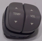 GM New 2000-2003 Fits Buick Lesabre / Park Avenue Switch Asm,radio Control Medium Gray *gray, Part # 12451271