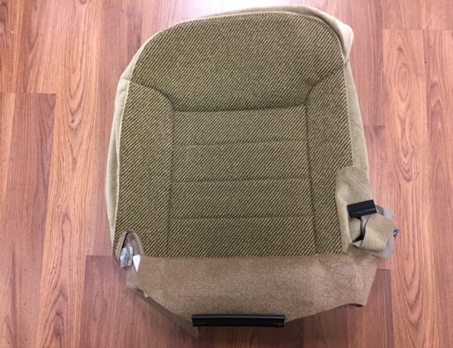 GM New 1995 Fits Chevrolet / GMC Blazer / S10 / Jimmy Cover,driver Seat Cushion *beige *beige, Part # 12548977