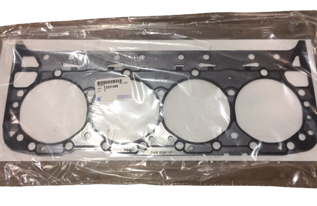 GM New 1996 Fits Chevrolet Brand / Manufacturer Part Number / Other Names Cylinder Head Gasket, Part # 12551488