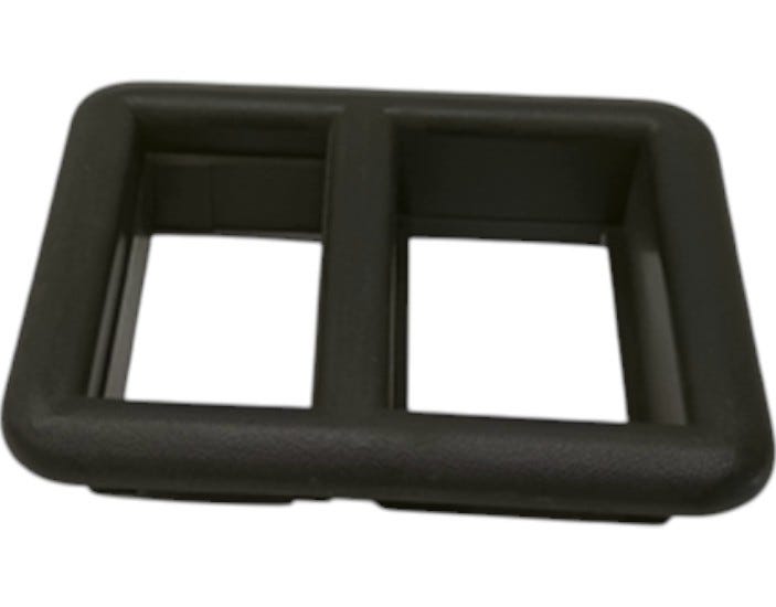 GM New 2001-2002 Fits Chevrolet / GMC Express / Savana Plate, Accessory Switch Mounting *ebony *ebony, Part # 15065175