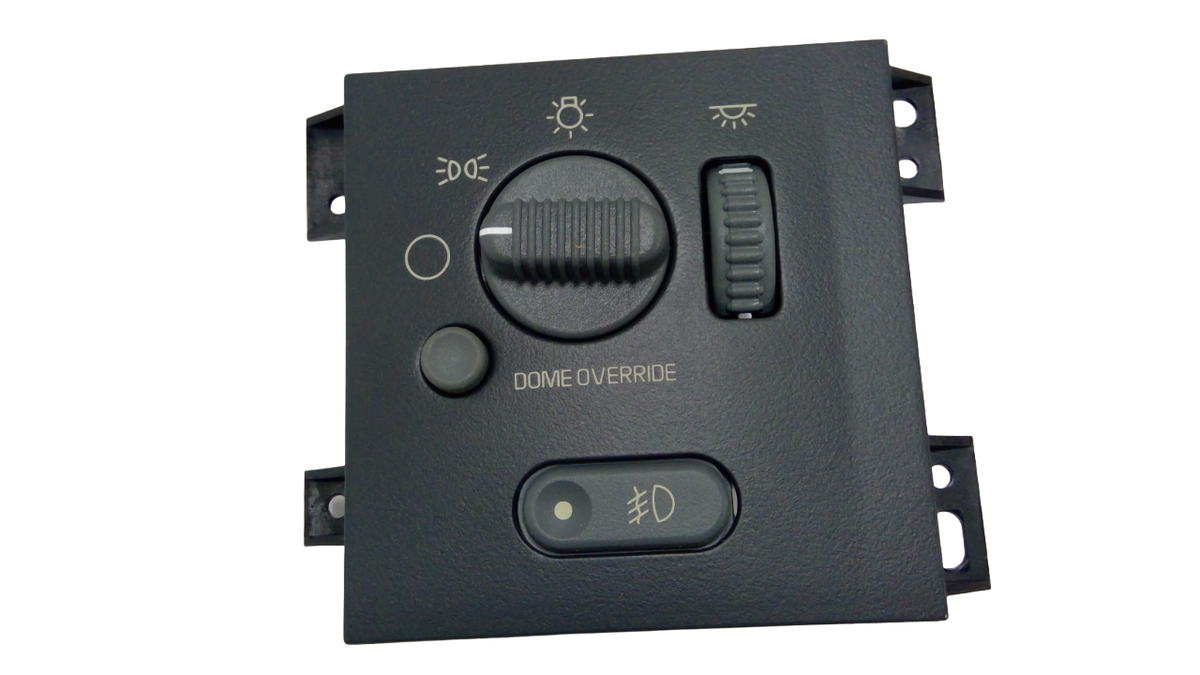 GM New 1998 Fits Chevrolet / GMC / Oldsmobile Blazer / S10 / Jimmy Headlamp Switch Assembly, Part # 15708957