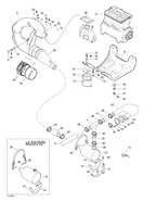 Fits 1996-2002 Sea-Doo Marine Parts Seal-Exhaust, OEM Part # 204130225