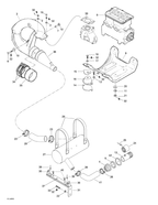 Fits 1999 Sea-Doo Challenger 1800, 5675/5679 / Sportster 1800, 5676/5680 Screw M4.8 X 19, OEM Part # 210641940