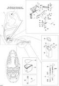 Fits 1996-5666 Sea-Doo Boats Short Pin, OEM Part # 211400006