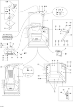 Fits 2000-2012 Sea-Doo Boats Phillips Screw M6 X 35, OEM Part # 208663560