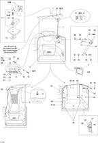Fits 2000-2012 Sea-Doo Boats Phillips Screw M6 X 35, OEM Part # 208663560