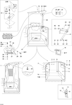 Fits 2000-2012 Sea-Doo Boats Phillips Screw M6 X 35, OEM Part # 208663560