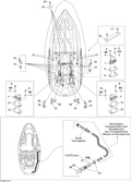 Fits 1997-2012 Sea-Doo Boats Thru Hull Fitting, OEM Part # 204060071