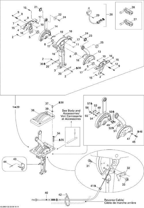 Fits 2000-2011 Sea-Doo Boats Screw M3 X 6, OEM Part # 208630660