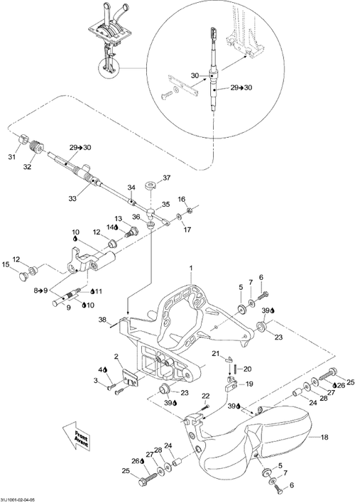 Fits 2003-2011 Sea-Doo Boats Screw-Pan Hd. 10-24 Unc X .50 Ss, OEM Part # 204100122