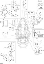Fits 1996-2012 Sea-Doo Boats Retainer Cable, OEM Part # 204000117