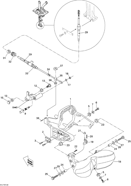 Fits 2003-2011 Sea-Doo Boats Screw-Pan Hd. 10-24 Unc X .50 Ss, OEM Part # 204100122