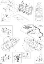 Fits 1998-2012 Sea-Doo Boats Socket Screw M6 X 25, OEM Part # 205462560