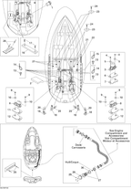 Fits 1997-2012 Sea-Doo Boats Thru Hull Fitting, OEM Part # 204060071