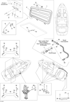 Fits 1998-2012 Sea-Doo Boats Socket Screw M6 X 25, OEM Part # 205462560