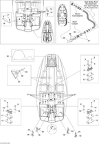 Fits 1997-2012 Sea-Doo Boats Thru Hull Fitting, OEM Part # 204060071