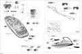 Fits 2011-2012 BRP 230 SP 430 / 230 SP 520 Hull Graphic, OEM Part # 219903358
