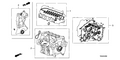 Honda New 2007-2011 Fits Honda Fit Automatic Transmission Gasket Kit, Part # 06112-RMM-000