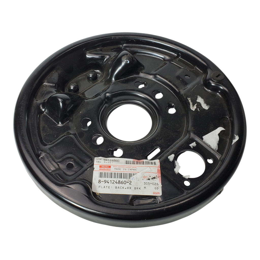 Honda New 1994-1996 Fits Honda Passport Plate, Passenger Side Back Brake, Part # 89412-48602