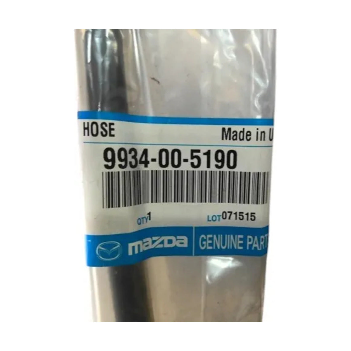 Fits Mazda Hose, OEM Part # 9934005190