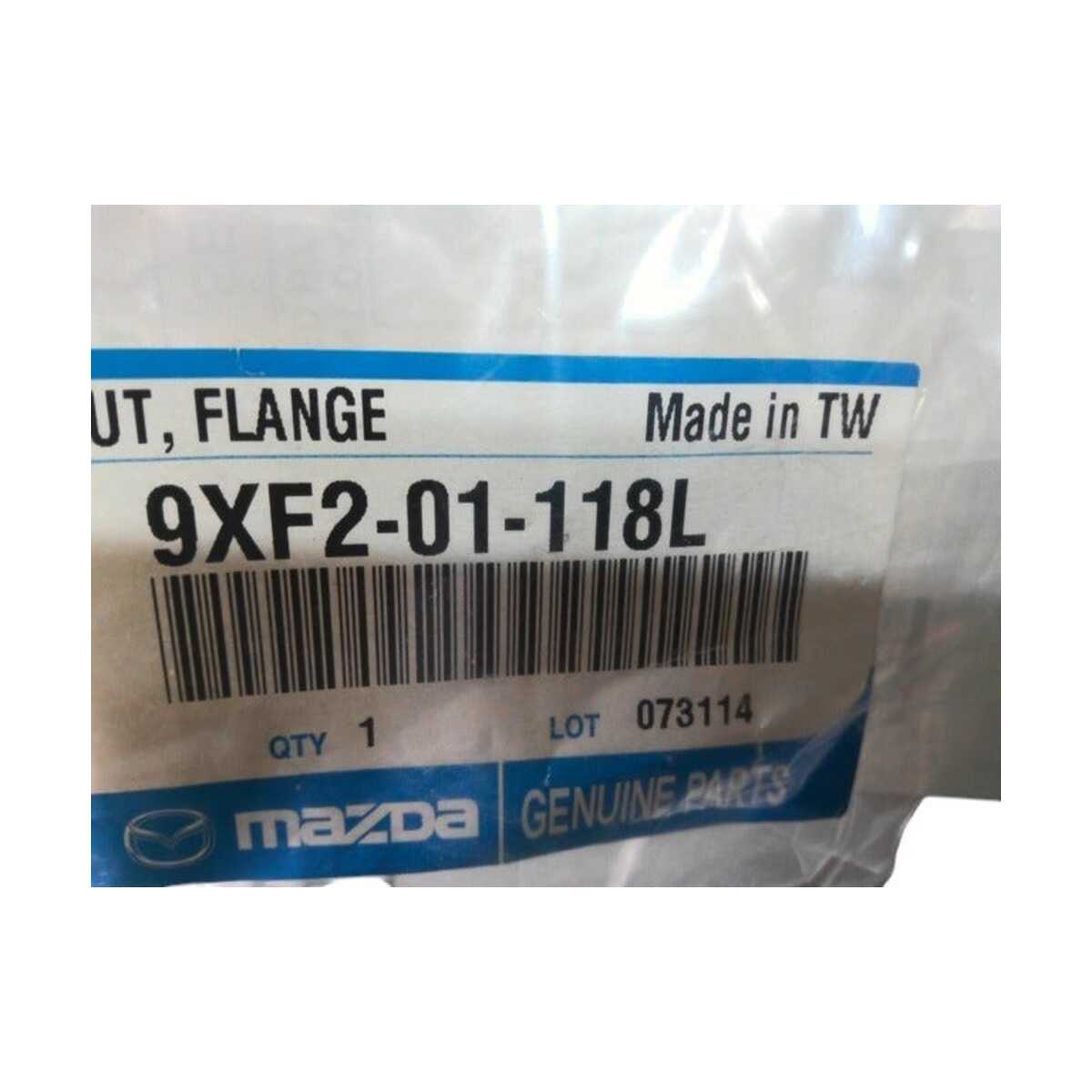 Fits Mazda Nut Flange, OEM Part # 9XF201118L
