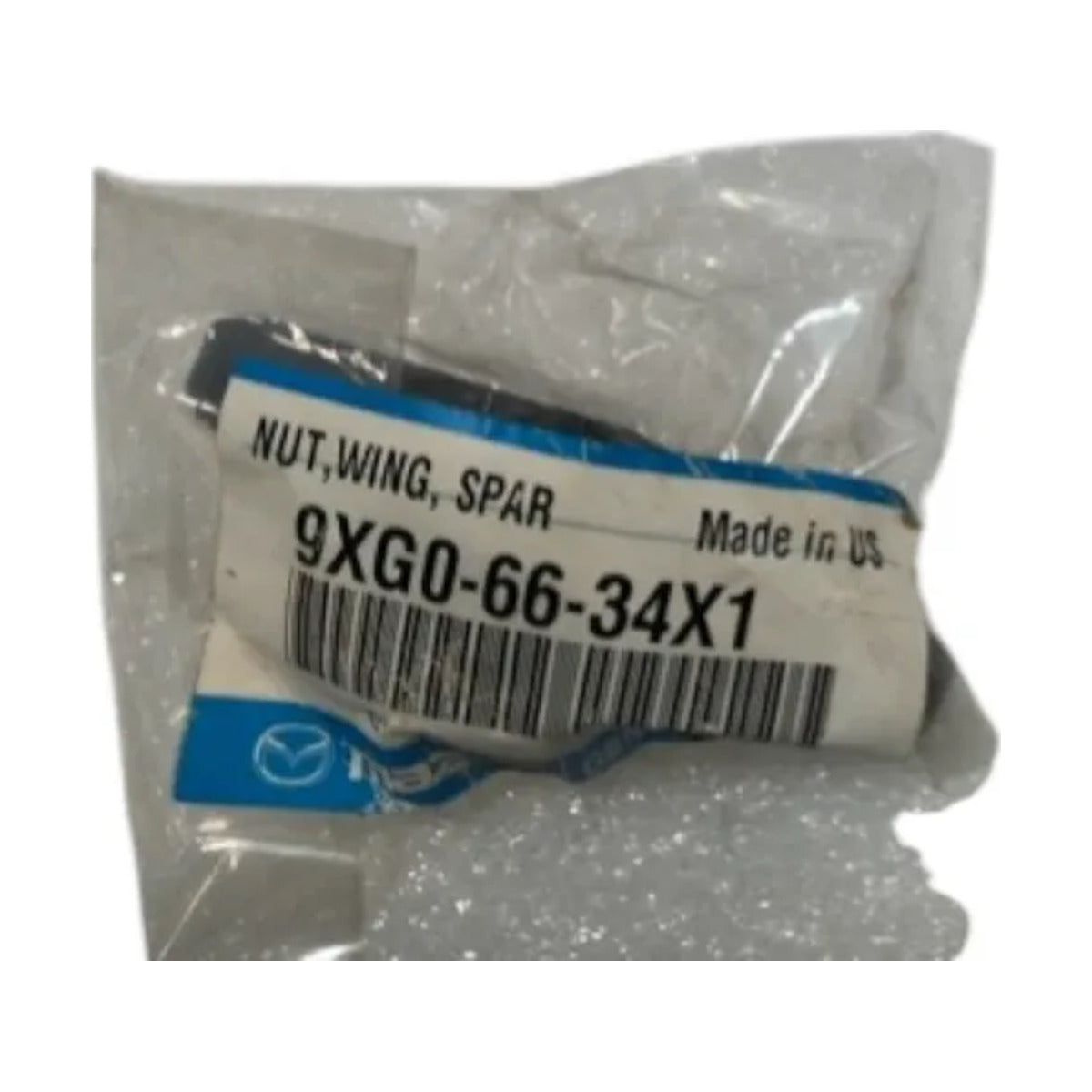 Fits Mazda Nut Wing Spare Tire Hld, OEM Part # 9XG06634X1