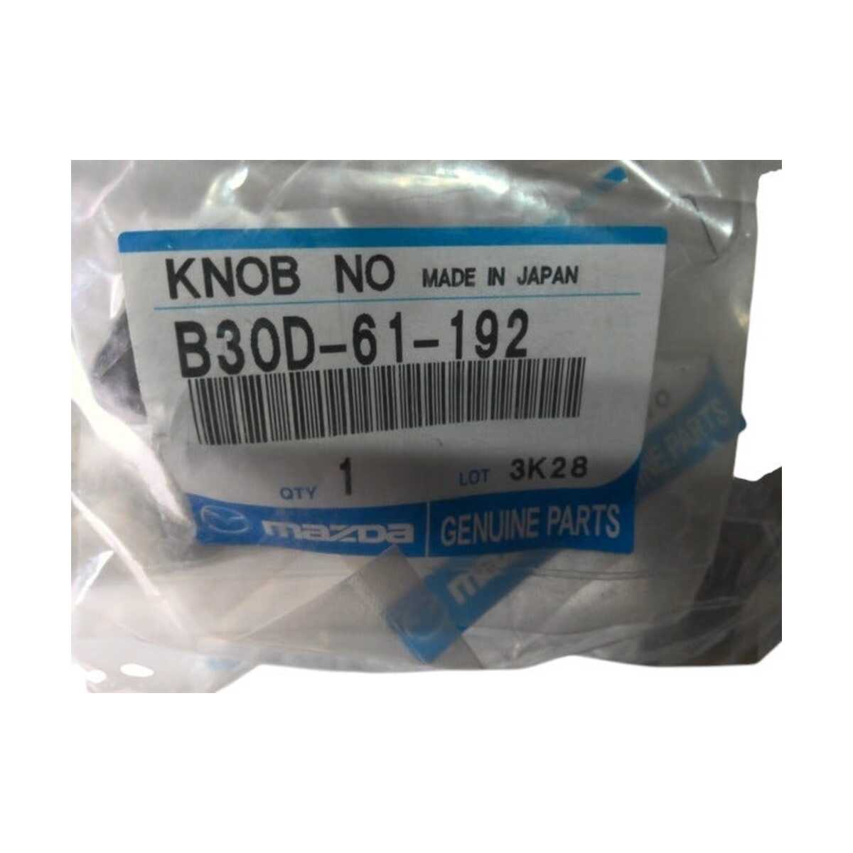 Fits Mazda Knob, OEM Part # B30D61192