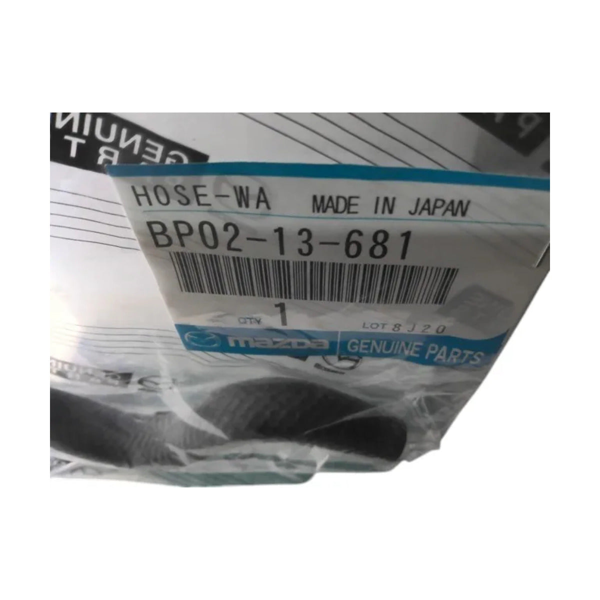 Fits Mazda Hose Water, OEM Part # BP0213681