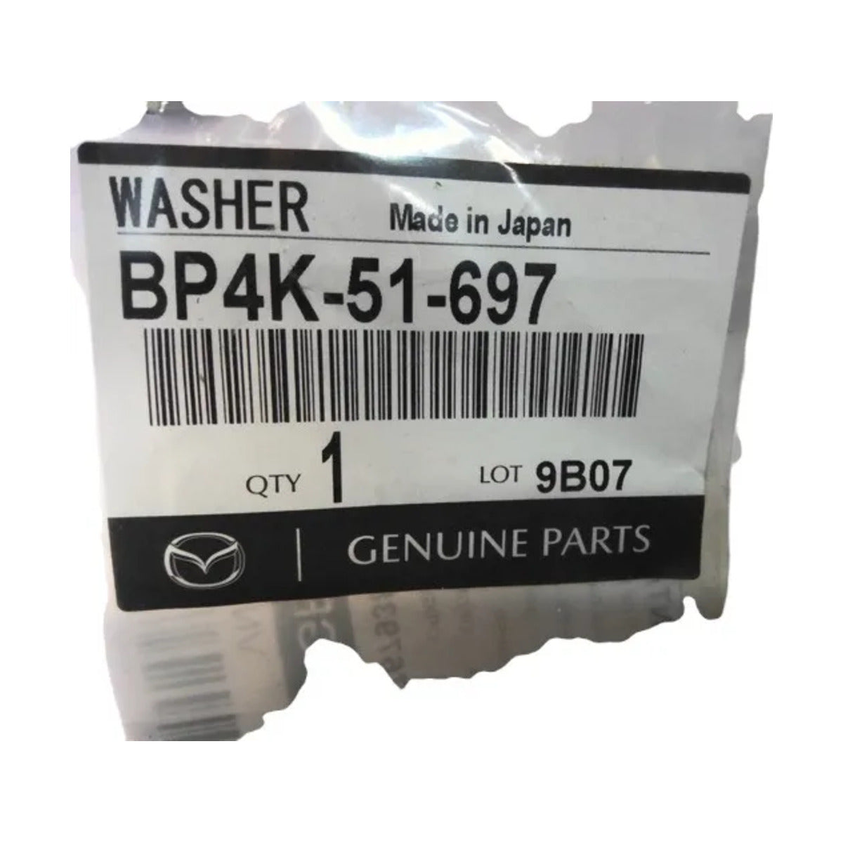 Fits Mazda Washer, OEM Part # BP4K51697