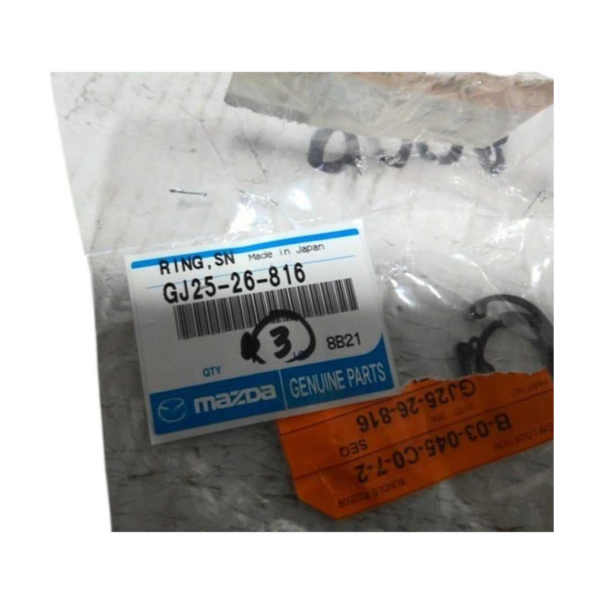Fits Mazda Ring Snap Rr Caliper, OEM Part # GJ2526816