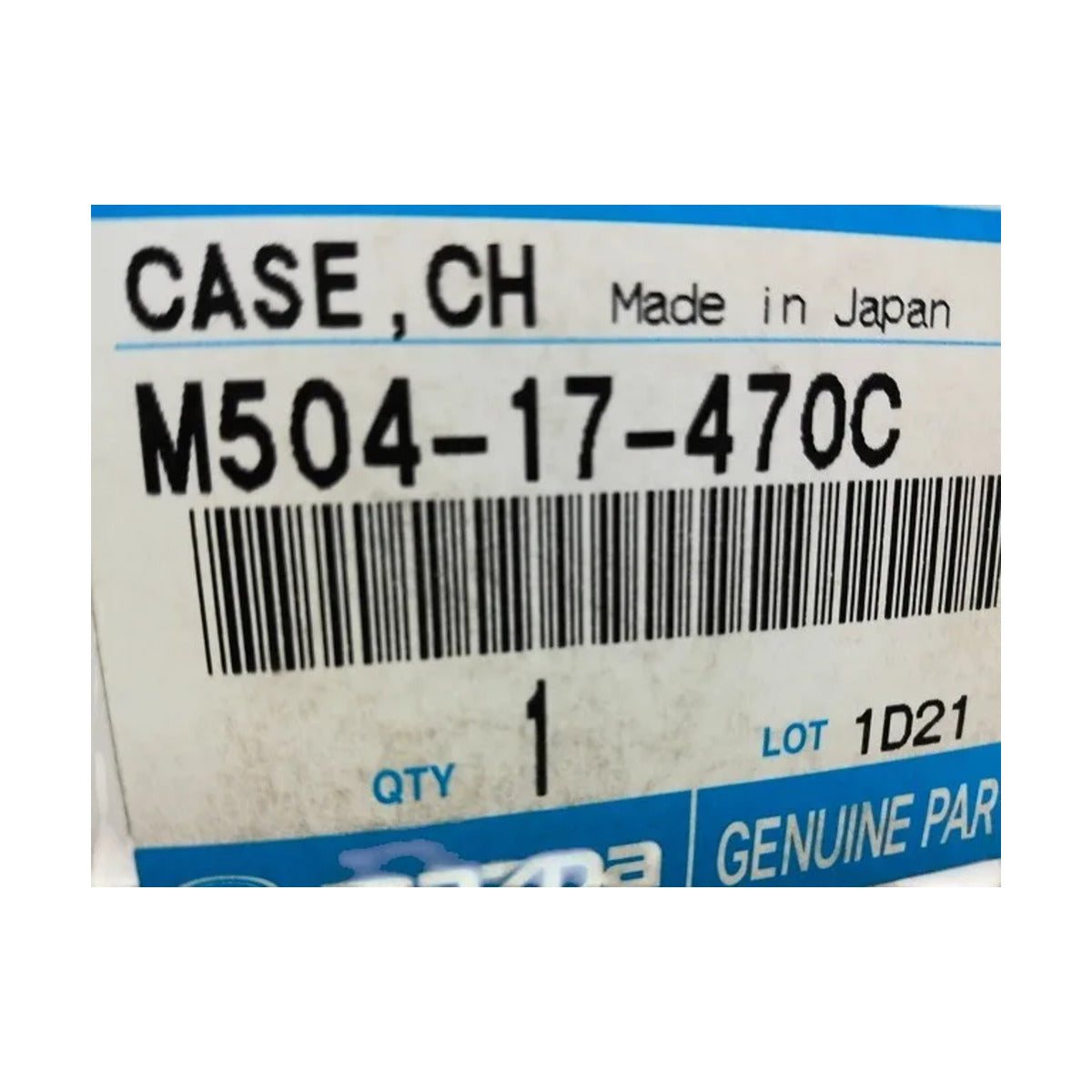 Fits Mazda Case Control, OEM Part # M50417470C